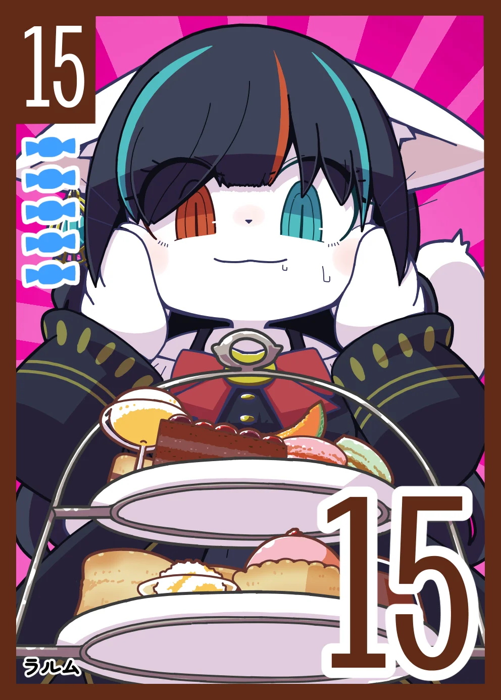 お菓子カード キャラ15-3