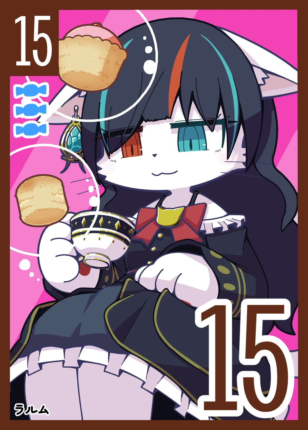 お菓子カード キャラ15-2